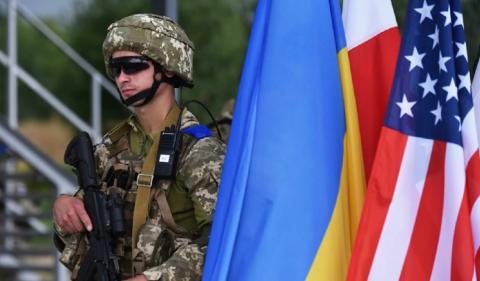 Военный США на Украине