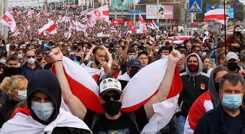 Протесты в Белоруссии