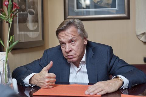 Пушков высмеял украинского генерала, защищающего западный мир