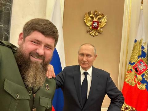 Кадыров назвал число находящихся на передовой бойцов из Чечни