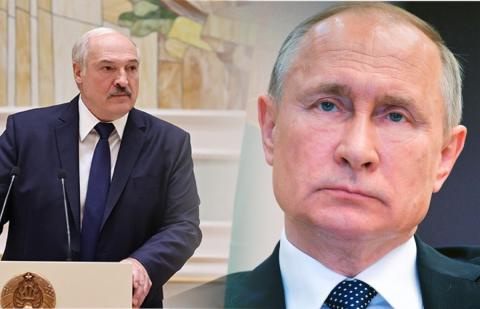 Путин и Лукашенко