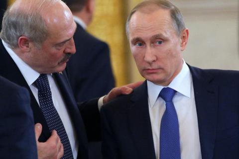 Путин и Лукашенко