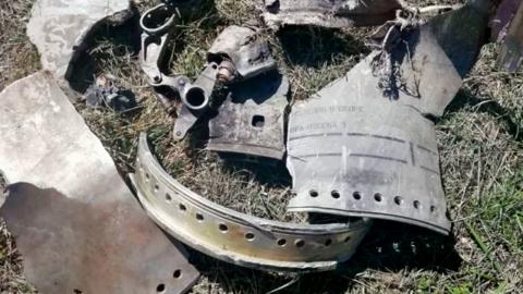 Осколки боеприпаса