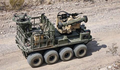 Американский боевой робот