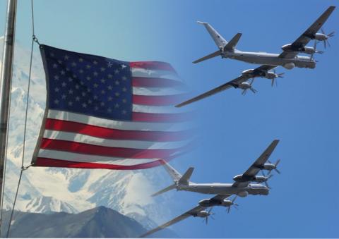 Два российских Ту-142 пролетели неподалёку от  границ США