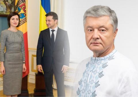 В Молдавии призвали Порошенко «не нести чушь» по поводу Санду и Зеленского