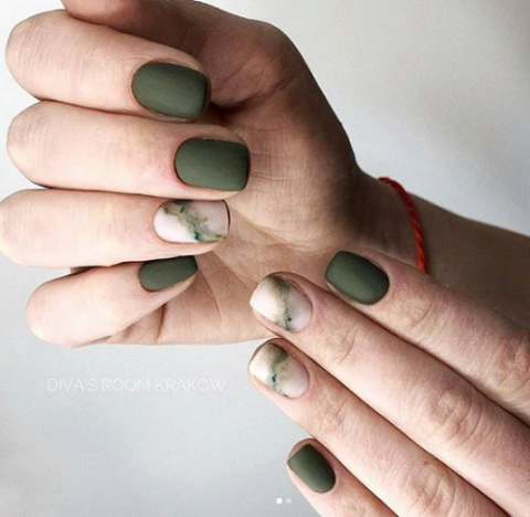 Весенний маникюр на короткие ногти и тренды 2019 из Instagram, 10 новинок, фото