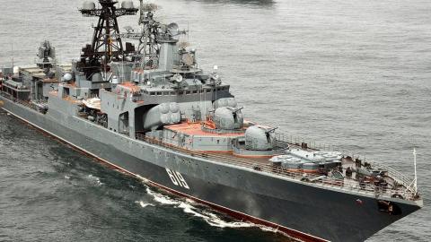 Британцев испугал российский корабль