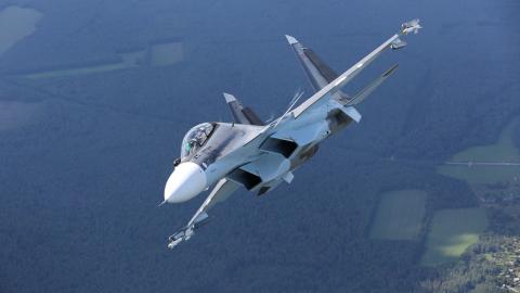 Су-30 небо летит 