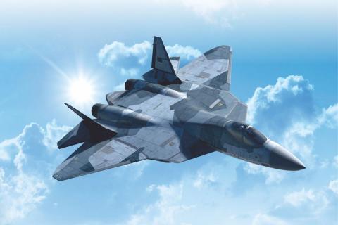 истребитель Су-57 картинка