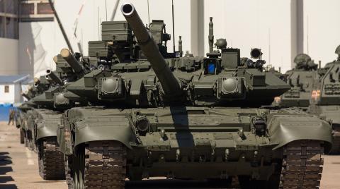 российский танк Т-90А
