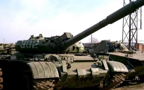 Скопление военной техники на границе Ростовской области с Украиной