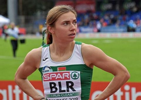 Белорусская спортсменка Кристина Тимановская