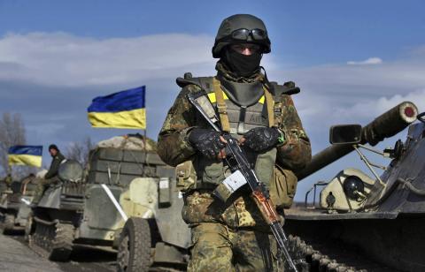 Украинский солдат