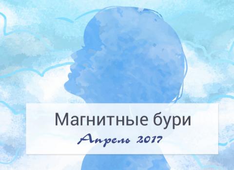  Магнитная буря с 1 по 5 апреля 2017 года: контролируйте свои эмоции
