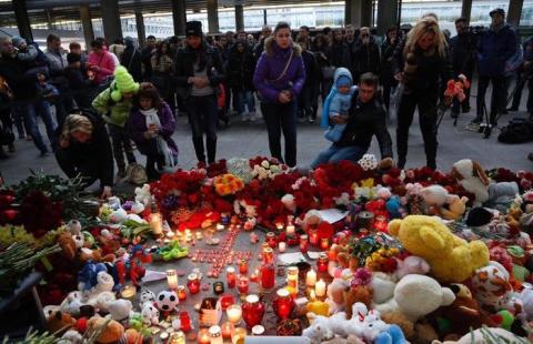 Митинг в память о жертвах в Кемерово Митинг в память о жертвах в Кемерово
