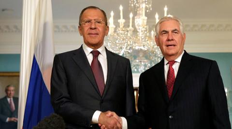  Лавров провел телефонные переговоры с Тиллерсоном