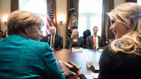 Меркель пригласила Иванку Трамп на саммит «женской двадцатки»