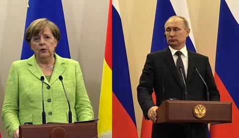 Express рассекретил чудовищное напряжение на встрече Меркель с Путиным