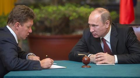 Путин и Миллер
