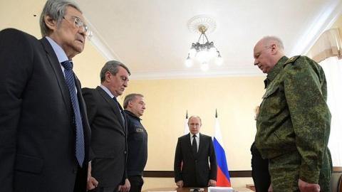 Тулеев попросил у Путина прощения за пожар в ТЦ «Зимняя вишня»