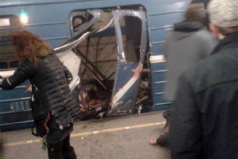 Взрыв в метро Петербурга: есть жертвы Петербург, метро, взрыв