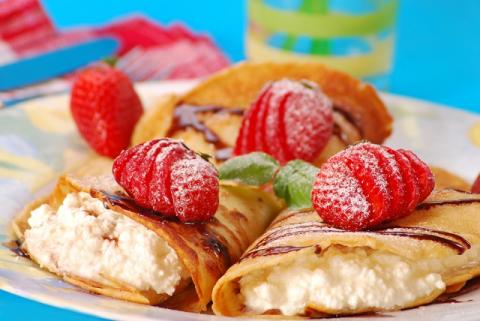 Блинчикис творогом Что приготовить из творога: самые вкусные и полезные начинки для блинов на Масленицу, рецепт