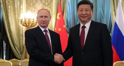 Путин и Си Цзиньпин