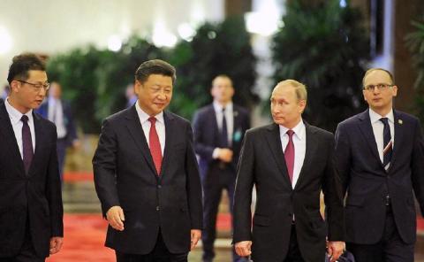 Путин и Си Цзиньпин