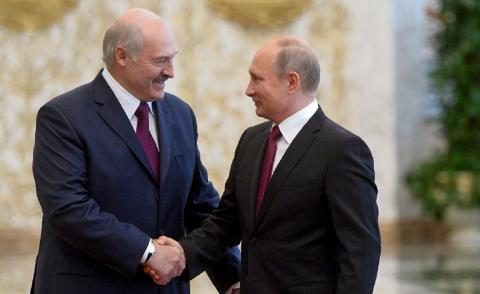 Путин и Лукашенко