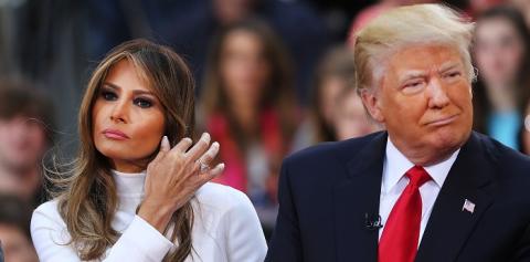 супруги Трамп спят в разных домах