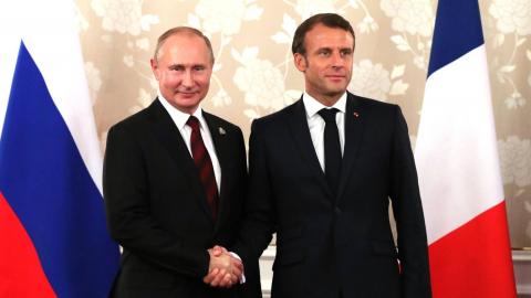 Последние новости сегодня. Предстоящий визит Путина во Францию подтвердили в Кремле