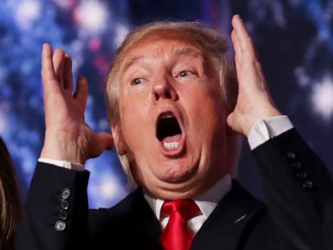 «Наглядная порка Трампа»: гигантскую ледяную голову президента США высекут в Арктике в знак назидания