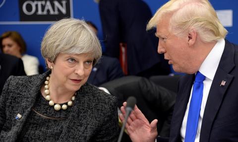 Трамп и Мэй