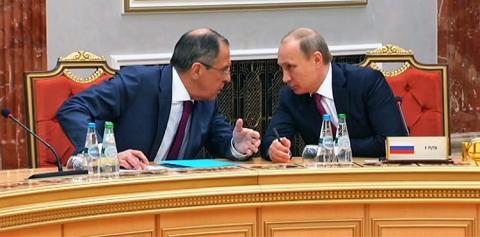 Путин и Лавров Путин и Лавров