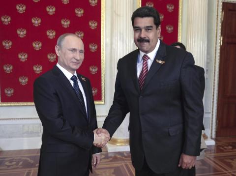 В Кремле раскрыли темы переговоров Путина и Мадуро