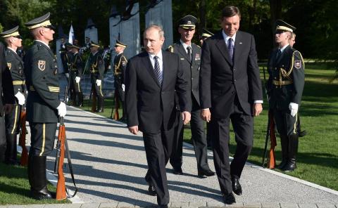 СМИ: из-за визита Путина в Словению образовались пробки в Австрии