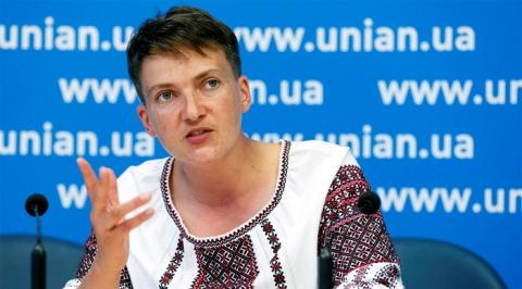 Надежда Савченко кардинально сменила имидж