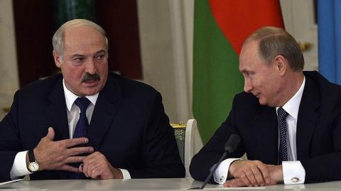 Путин и Лукашенко