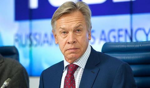 Пушков назвал Турчинова лишённым ума за слова о войне с Россией