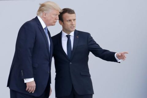 В Вашингтоне Макрона подвергли критике из-за „давления“ на Трампа