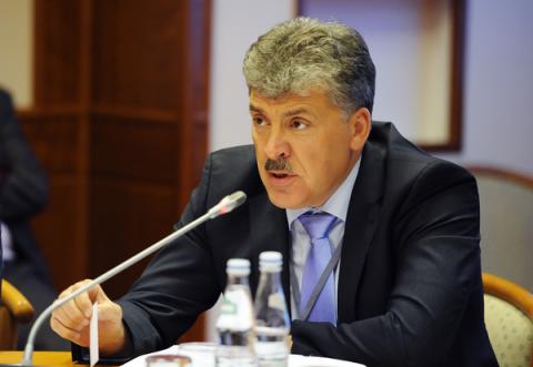 Павел Грудинин может на равных соперничать с Владимиром Путиным – считает Венедиктов