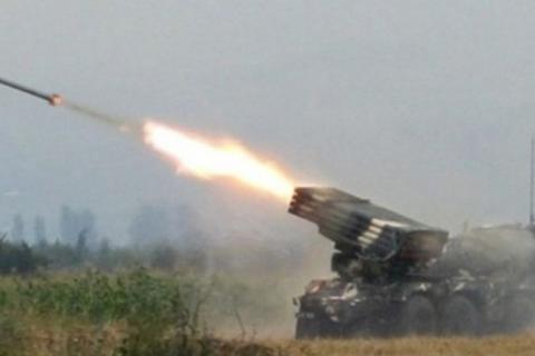 Обстрел из Града