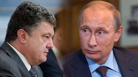 Путин и Порошенко