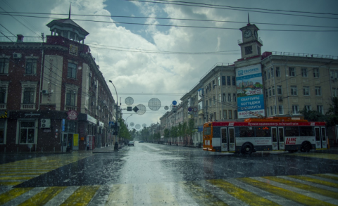 В Краснодаре дождь