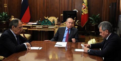 Путин, Лавров, Шойгу
