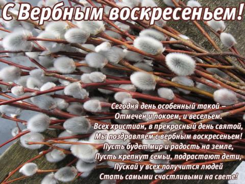 Стихи-поздравления с Вербным Воскресеньем 2017 – короткие поздравления в стихах в светлый праздник 