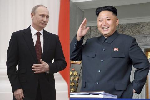 Путин и Ким Чен Ын В Кремле обозначили главные темы переговоров Путина и Ким Чен Ына