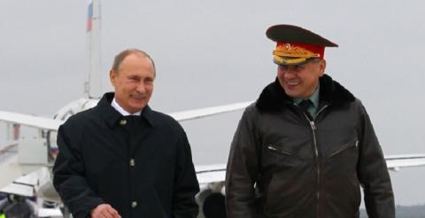 Путин и Шойгу