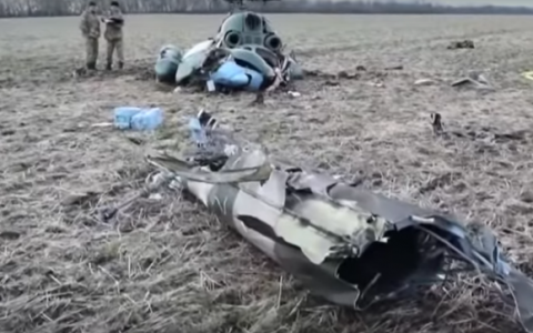 Крушение Ми-2 под Краматорском